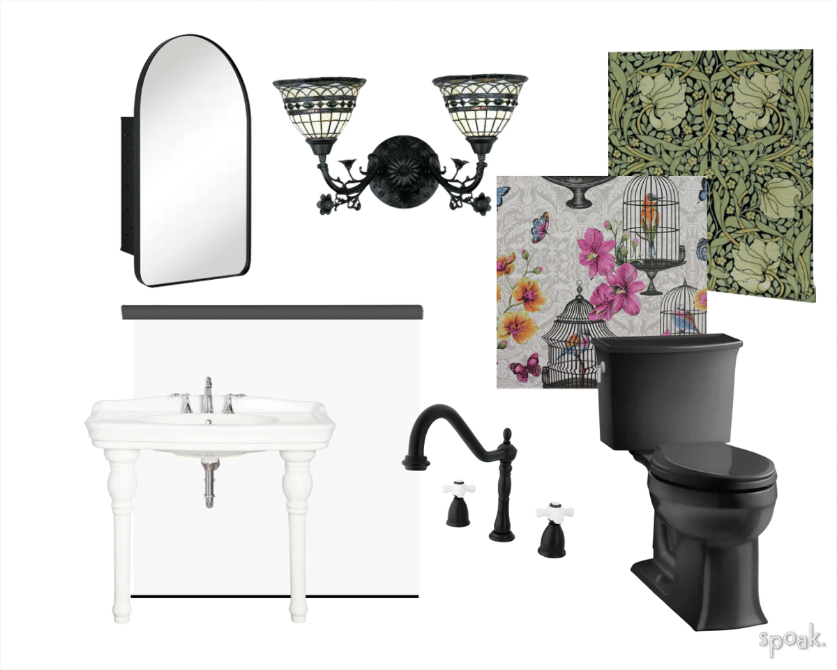 Bathroom Inspo designed by Caroline Smigocki