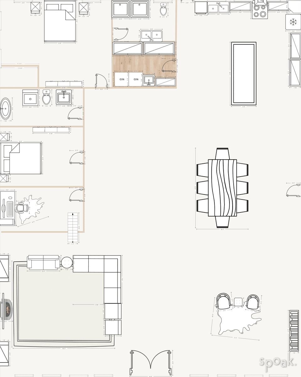 Medium Kitchen Plan designed by Lin Troyer