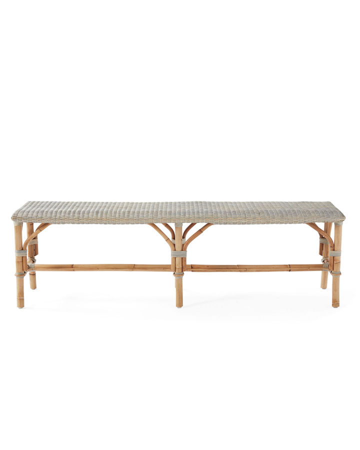 Sunwashed Riviera Rattan Backless Bench added by Ali Dyer