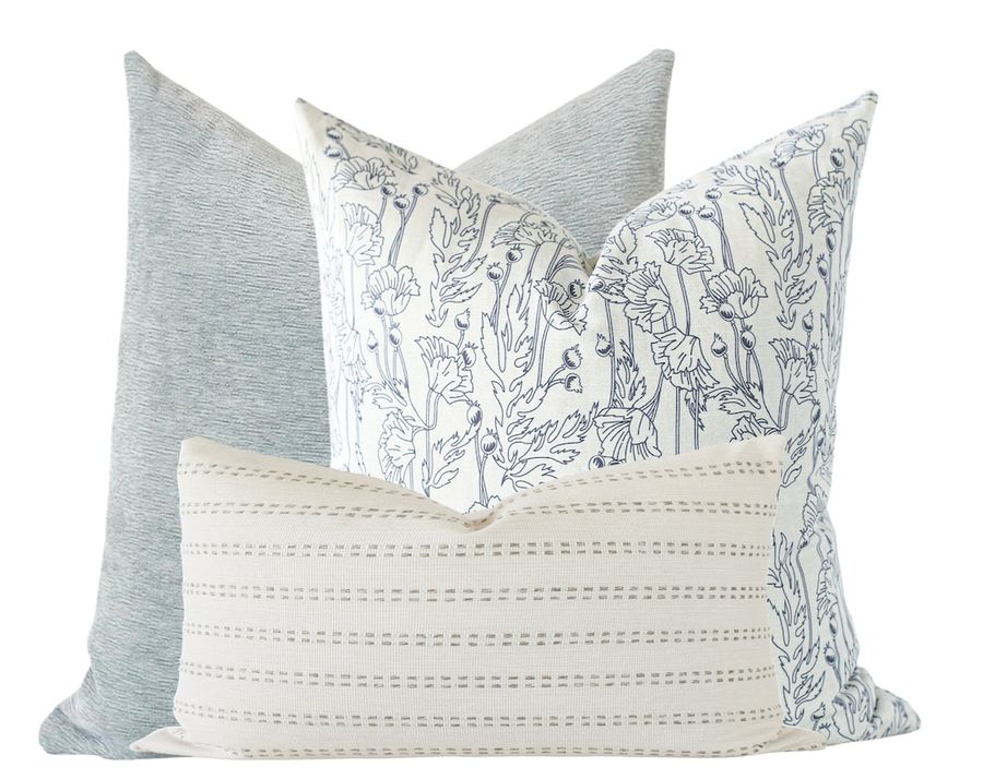 Pillow Combo Set Neutral Stripe Pillow Sage Velvet Pillow - Etsy added by Nicol Hotaling
