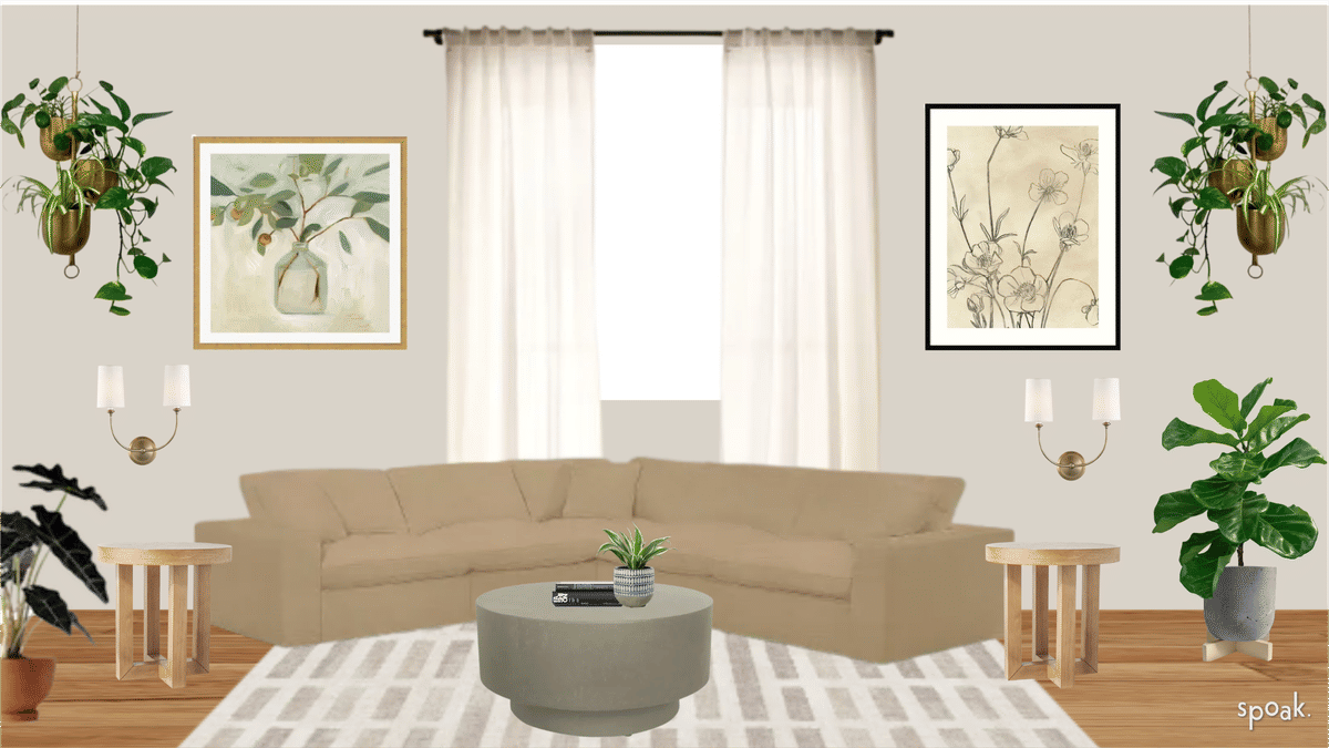 Living Room Inspiration designed by karen silveira
