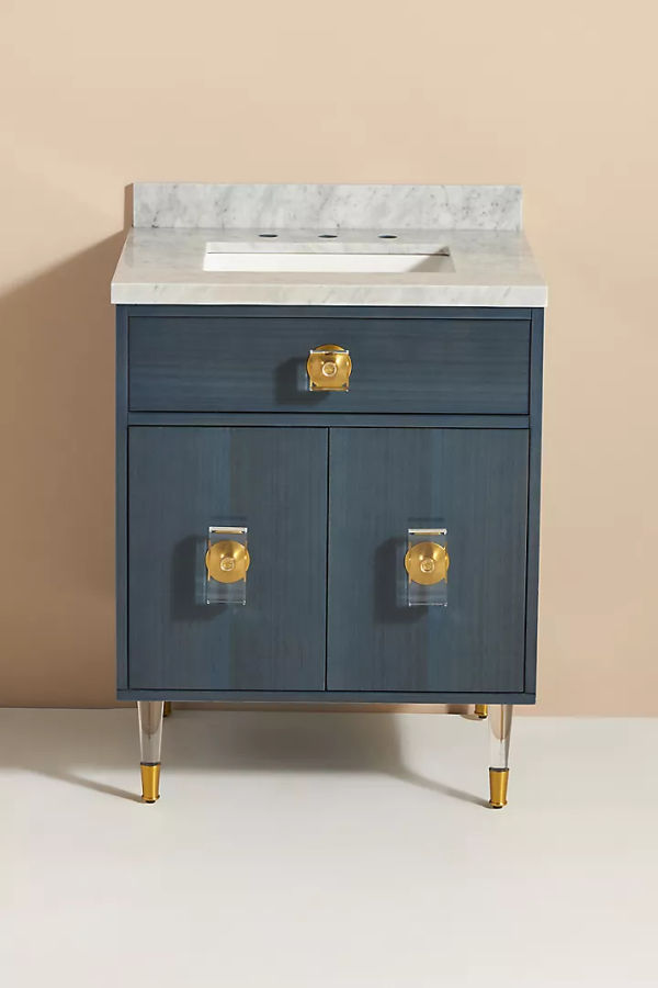 Lacquered Regency Powder Bathroom Vanity added by Bethesda Home Stylist