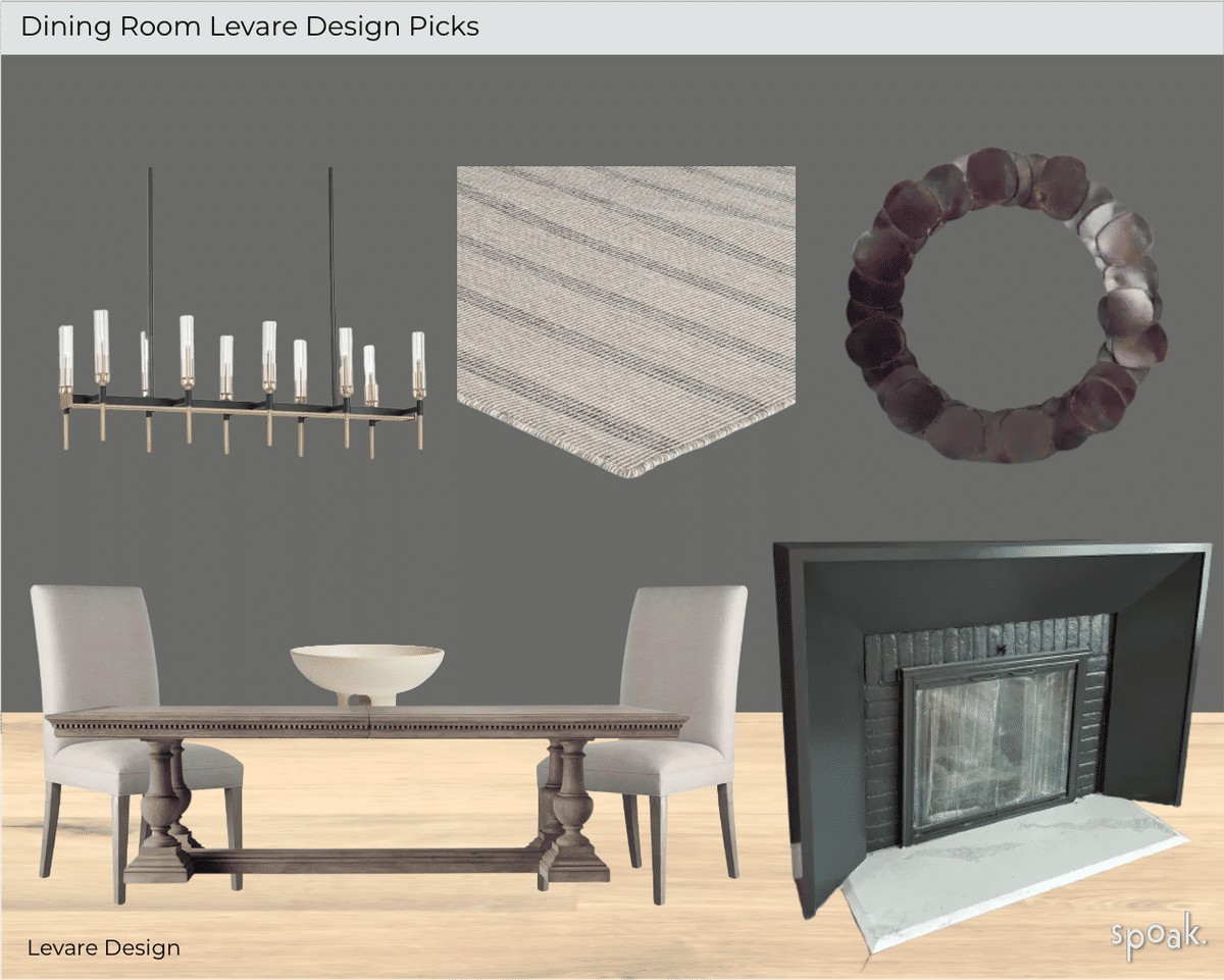 Dining Room Inspiration designed by Jill Felice