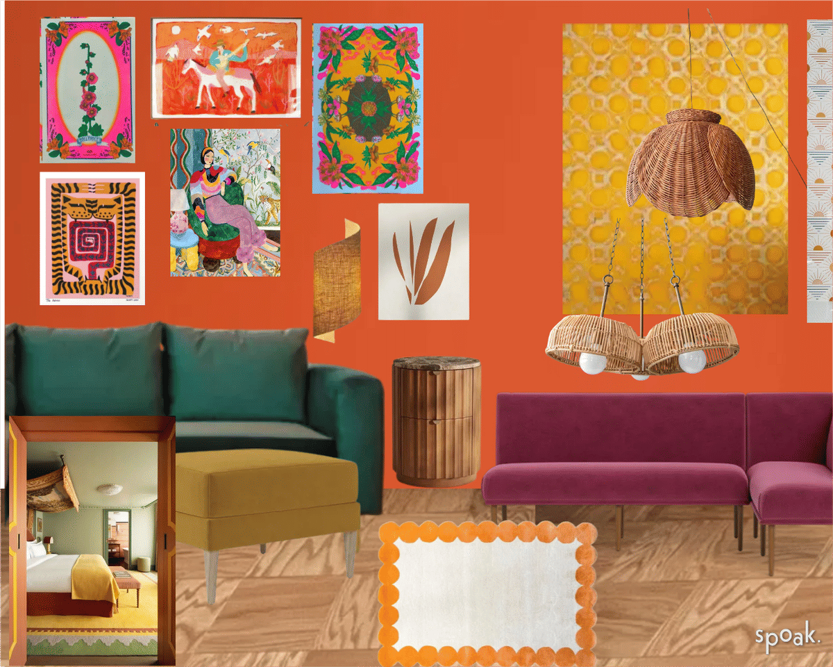 Living Room Inspiration designed by Kate Seymour