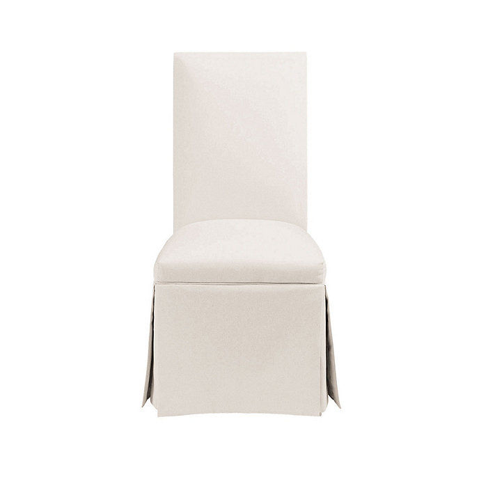Upholstered Parsons Castered Chair Without Nailheads added by Stephanie Russel