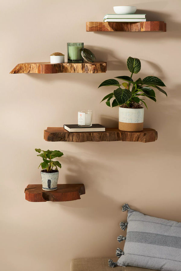 Takara Live-Edge Shelf added by Where The Heart Is Designs
