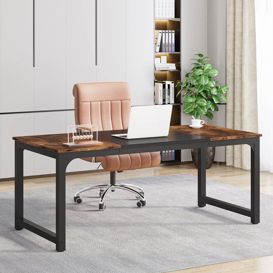 Tribesigns Modern Computer Desk, 63 x 31.5 inch added by Ashley Wakefield