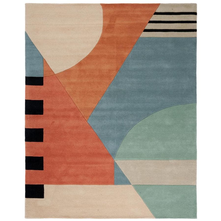 SAFAVIEH Rodeo Drive Gold 8 ft. x 11 ft. Geometric Area Rug RD863A-9 - The Home Depot added by Spoak 