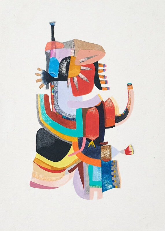 Sasha Hallock | Guardian, Small Works No. 108 (2021) | Available for Sale | Artsy added by Spoak Member