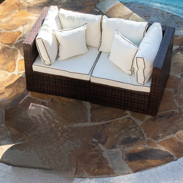 Ayeh 59'' Outdoor Loveseat added by Kelsey Tuohy