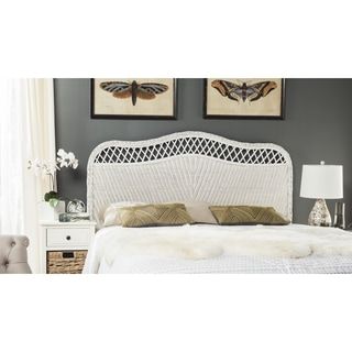SAFAVIEH Sephina White Rattan Headboard (Queen) - Bed Bath & Beyond - 14428252 added by Serena Finnerty