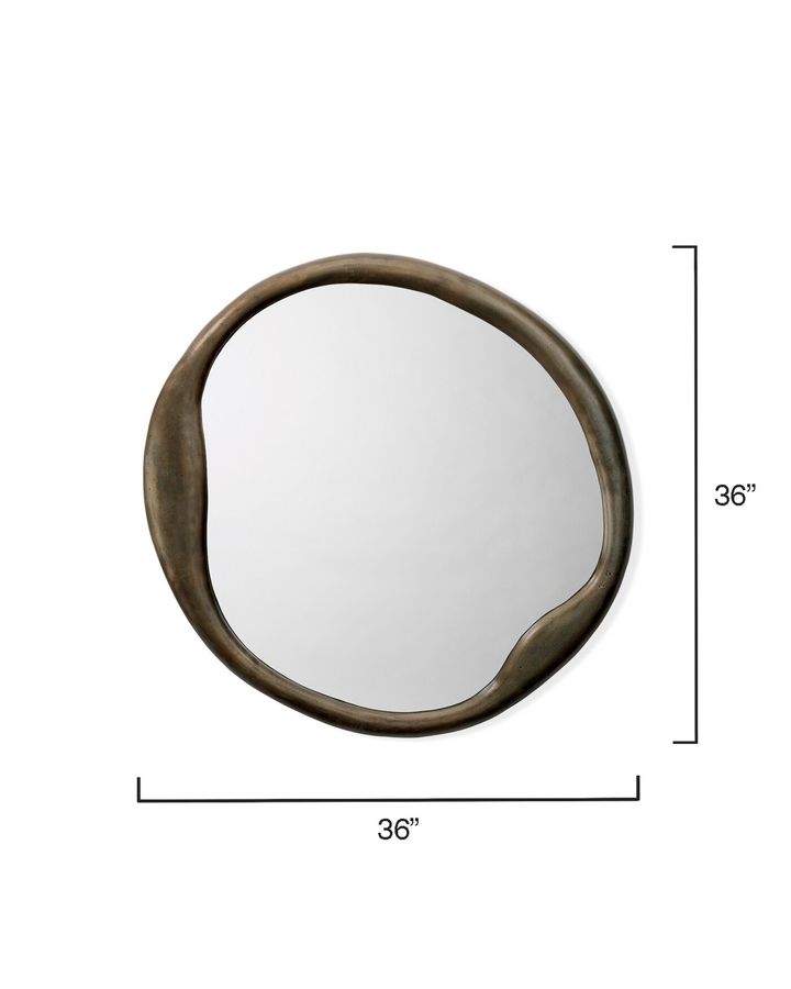 Samos Industrial Distressed Accent Mirror added by erika grossman