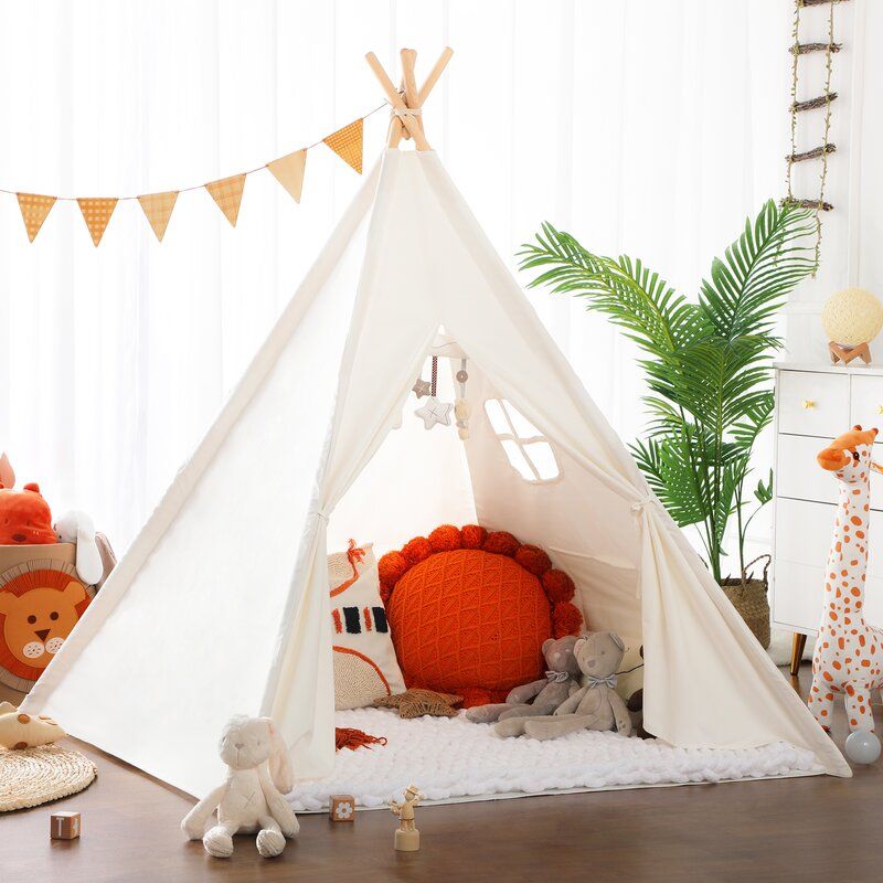 BingoPaw 47.24'' W x 47.24'' D Indoor / Outdoor Play Tent added by Katie Carpenter