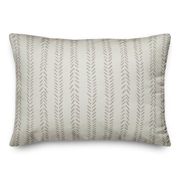Krupa Striped Indoor/Outdoor Throw Pillow added by Amanda Higgins