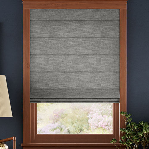 Craftsman Roman Window Shades - Easy Installation | SelectBlinds.com added by Vanessa Grech