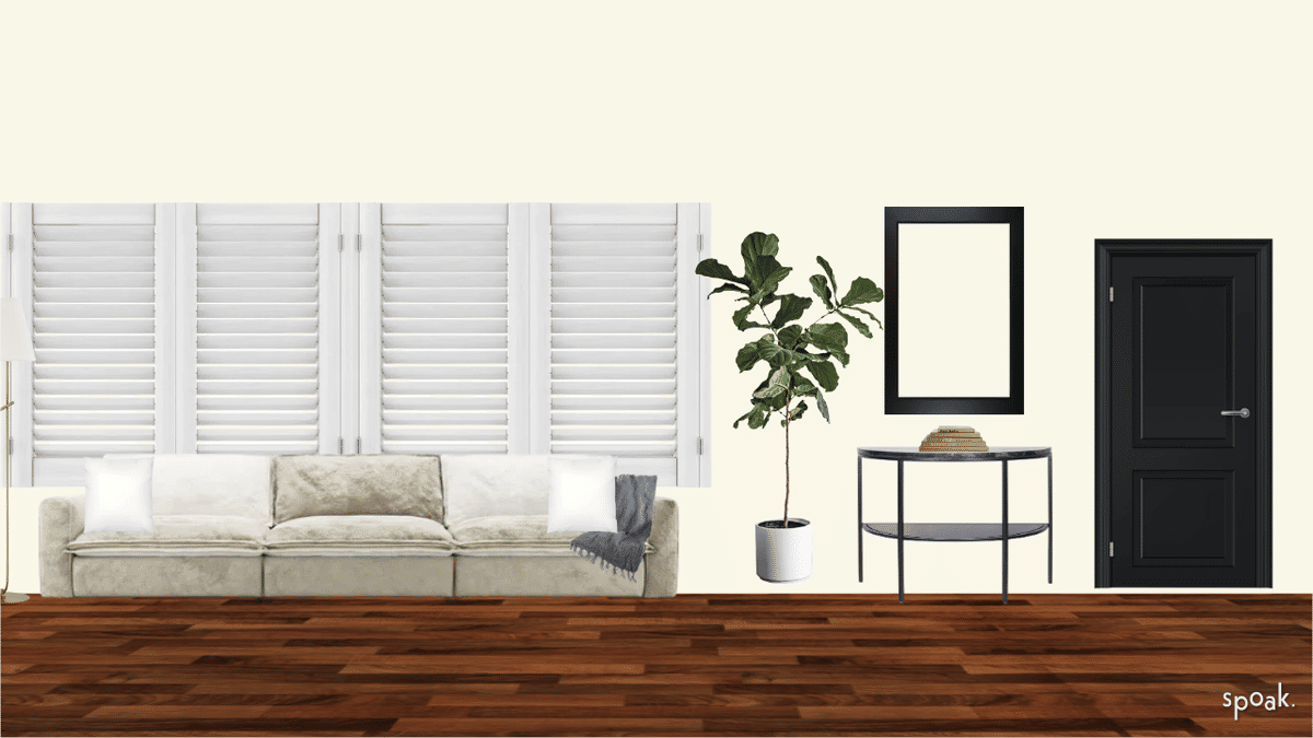 Minimalist Kitchen + Living Room Ideas designed by Shasta Ramsgard