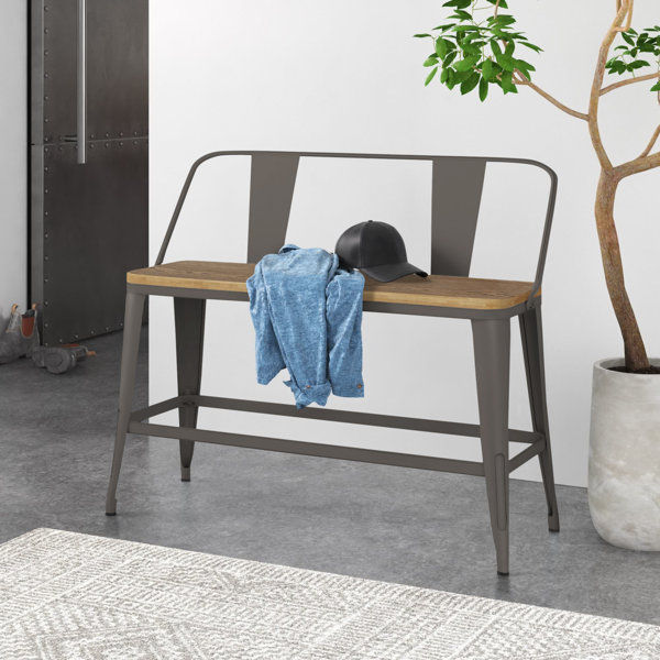 Christie Metal/Wood Bench added by Tara Ridge