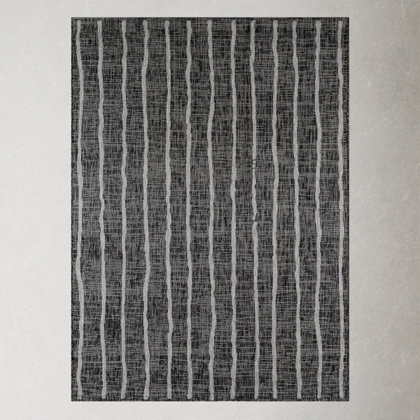 Sicily Black/Charcoal/Ivory Indoor/Outdoor Rug added by Tanya Evans
