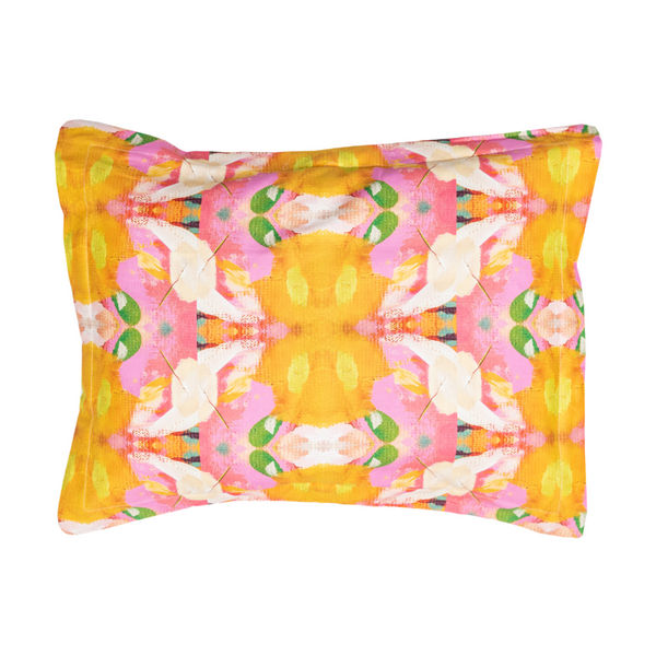 Flower Child Marigold Sham by Laura Park added by Rachel Pecoy