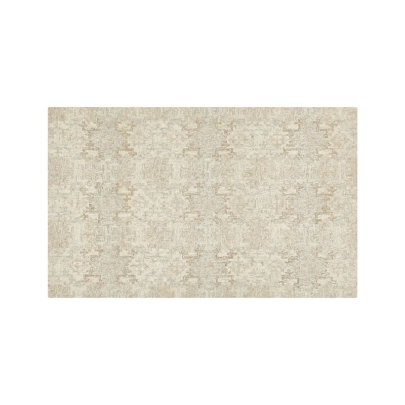 Alvarez Cream Hand Tufted Area Rug 5'x8' + Reviews | Crate & Barrel added by Deborah Ballard