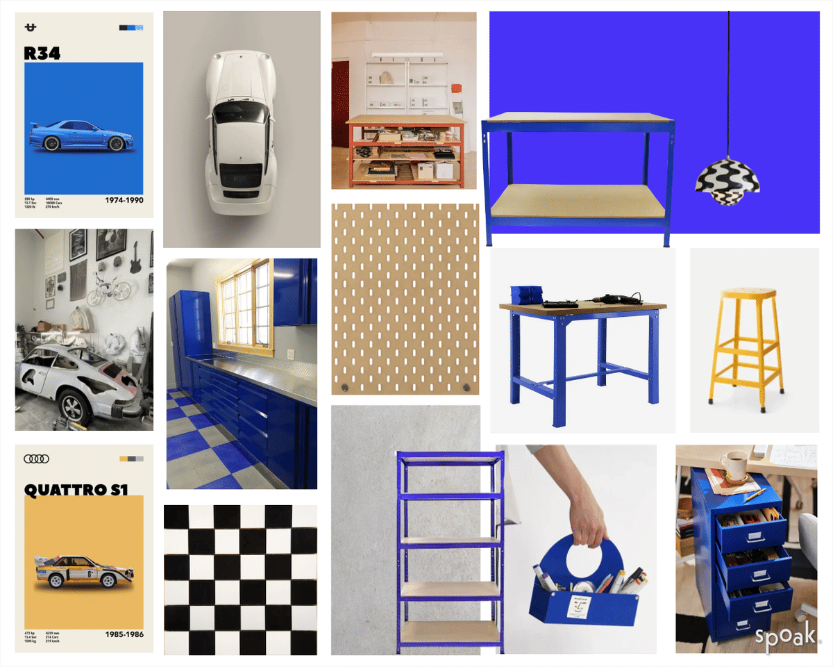 Garage Inspiration designed by Daniela Ulloa Villarreal