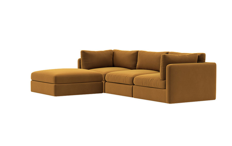 Tatum Modular 3-Seat Chaise Sectional added by Sally Crawford