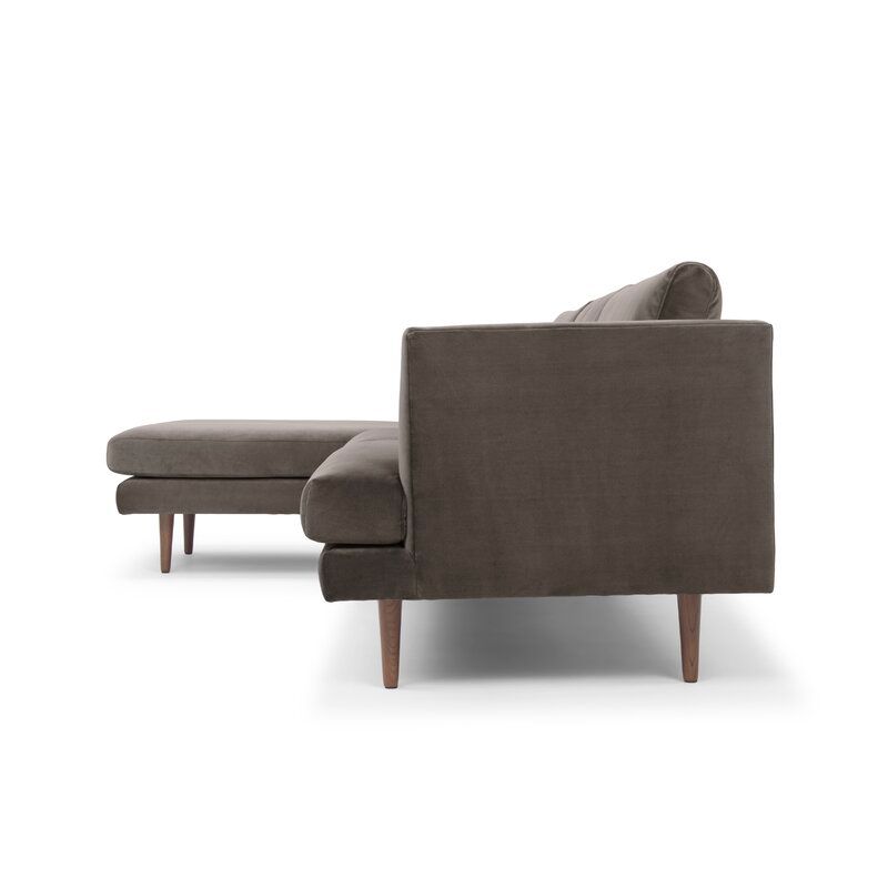 Miller 2 - Piece Upholstered Chaise Sectional added by Ariel Steinberg