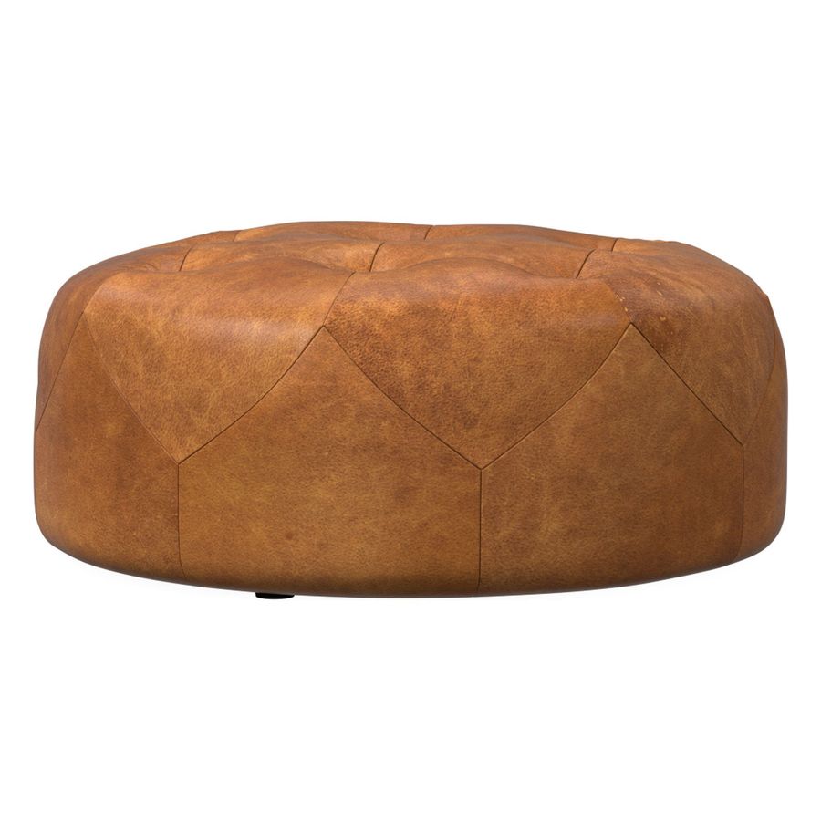Brighton Leather Ottoman added by Amy Tausk