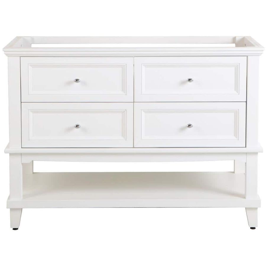 Home Decorators Collection Teasian 48 in. W x 21 in. D Bathroom Vanity Cabinet Only in White TEWD48-WH - The Home Depot added by Alex Grey