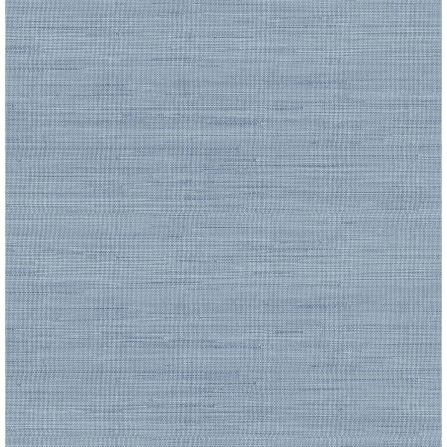 SOCIETY SOCIAL Mineral Blue Classic Faux Grasscloth Peel and Stick Wallpaper SSS4572 - The Home Depot added by Grace Mammen