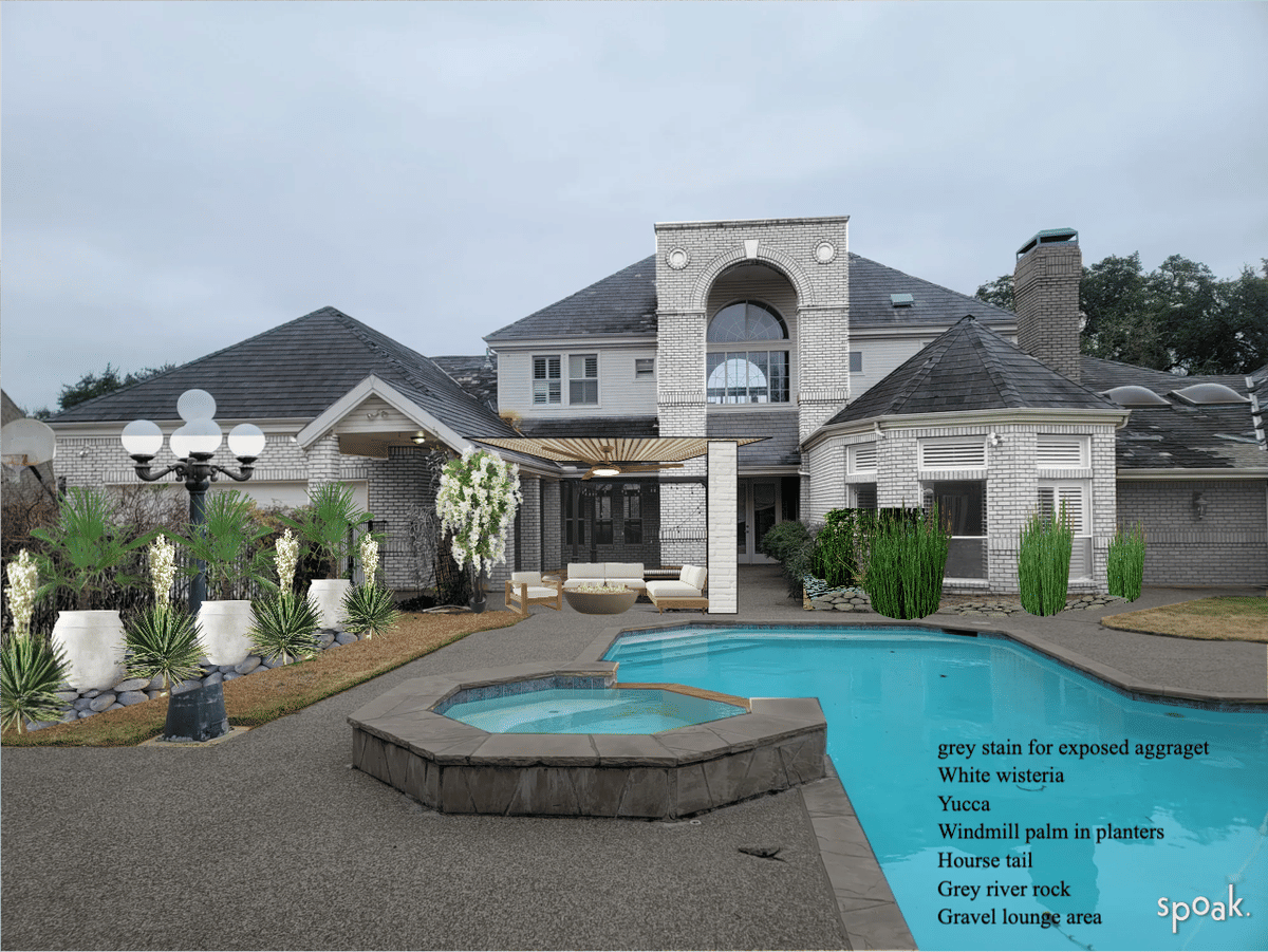 Luxury Outdoor Inspo designed by Sarah McNutt