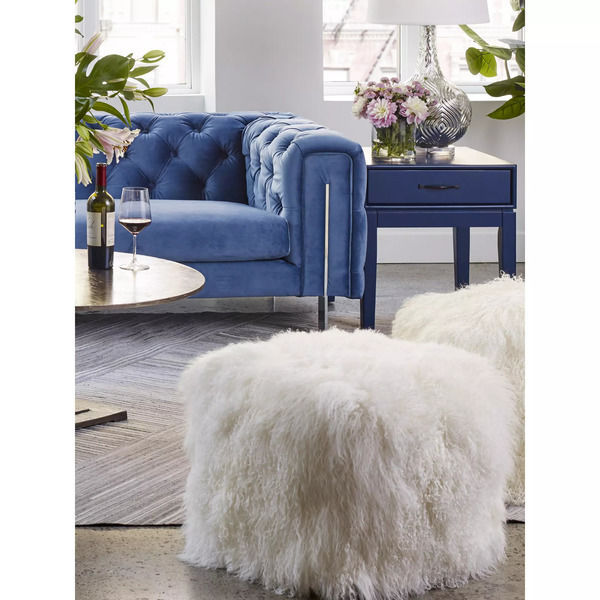 Lamb Fur Pouf added by Kayla Heard