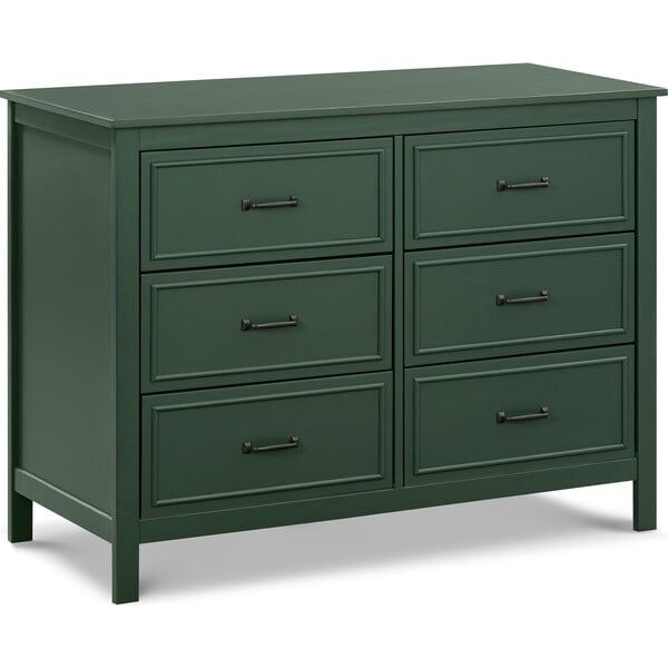 Charlie 6-Drawer Double Dresser, Forest Green - daVinci Dressers & Changing Tables | Maisonette added by Jill Richter