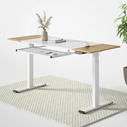 FEZIBO Height Adjustable Standing Desk | Wayfair added by Spoak Member