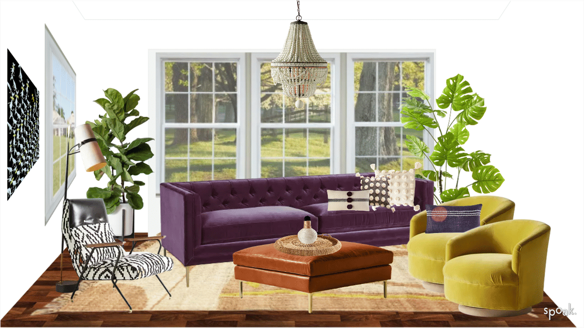 Living Room Inspiration designed by Didem Gurevin