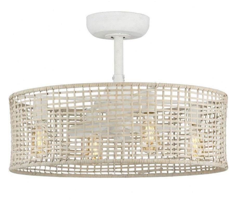 Progress Lighting - P250068-151-WB - Belva - 25.25 Inch 3 Blade Ceiling Fan with Light Kit added by Morgan Hatch