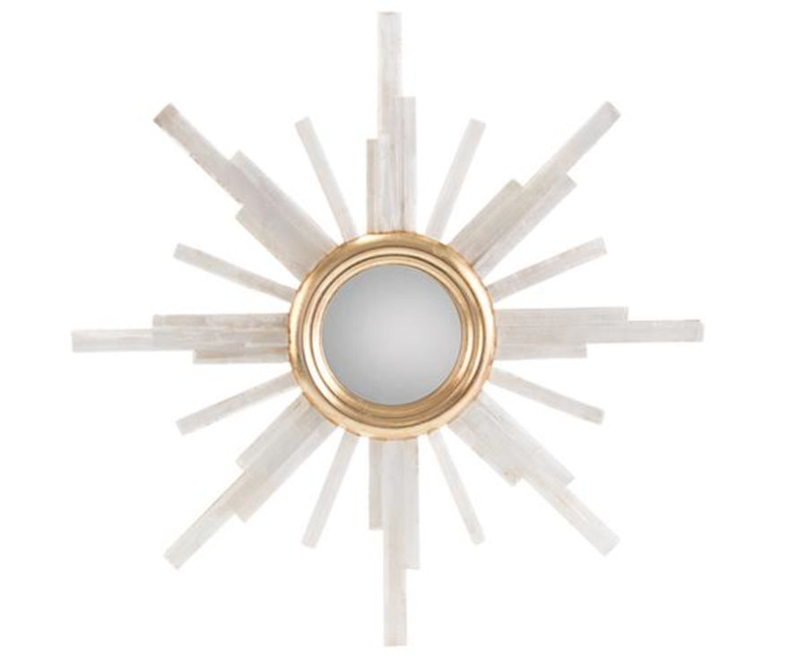 John-Richard Modern Classic Selenite Gold Frame Star Wall Mirror added by Carly Murphy