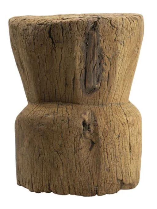 Joss & Main Meliton Metal Solid Wood Accent Stool added by Spoak Member