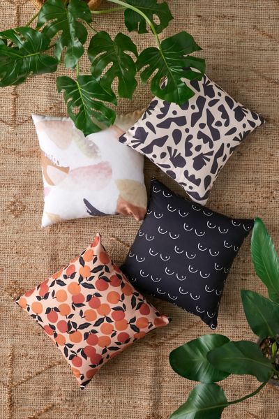 Natalie Catalina For Deny Boobs II Indoor/Outdoor Throw Pillow added by Miliaku Nwabueze
