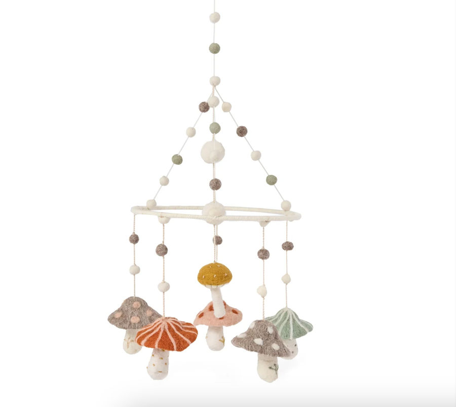 Pehr Classic Mobile | Mini Mushroom added by Hilah Stahl