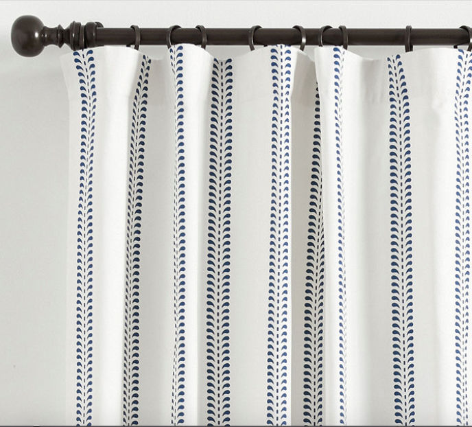 Hollis Ditsy Stripe Drapery Panel 50x96 (2) added by Mary Kate Blum