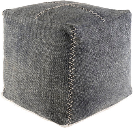 Union Rustic Aarshiya 18" Wide Square Pouf Ottoman | Wayfair added by Kate McKay Designs