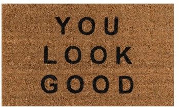 Novogratz Aloha You Look Good 30" x 18" Non-Slip Indoor / Outdoor Door Mat | Wayfair added by C Starks Interiors