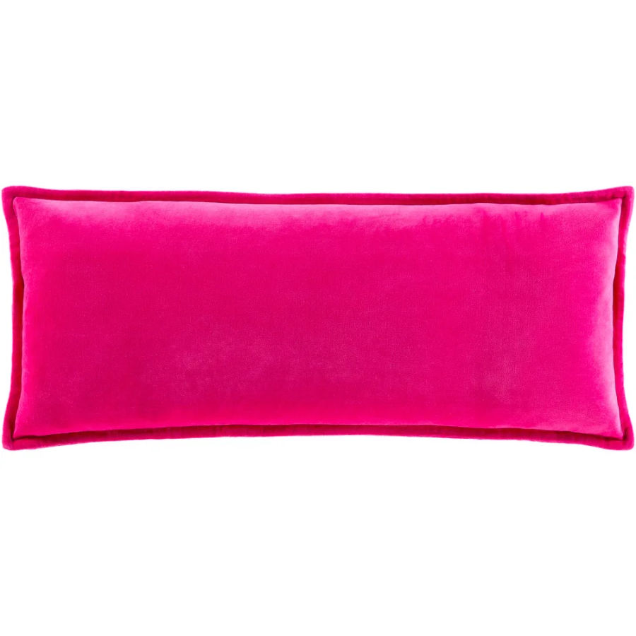 Vianne Solid Cotton Velvet 30-inch Lumbar Throw Pillow added by Daniela Araya