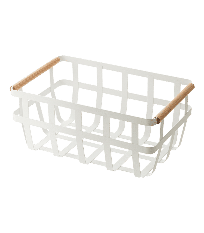 Storage Basket - Steel + Wood added by Karin Socci