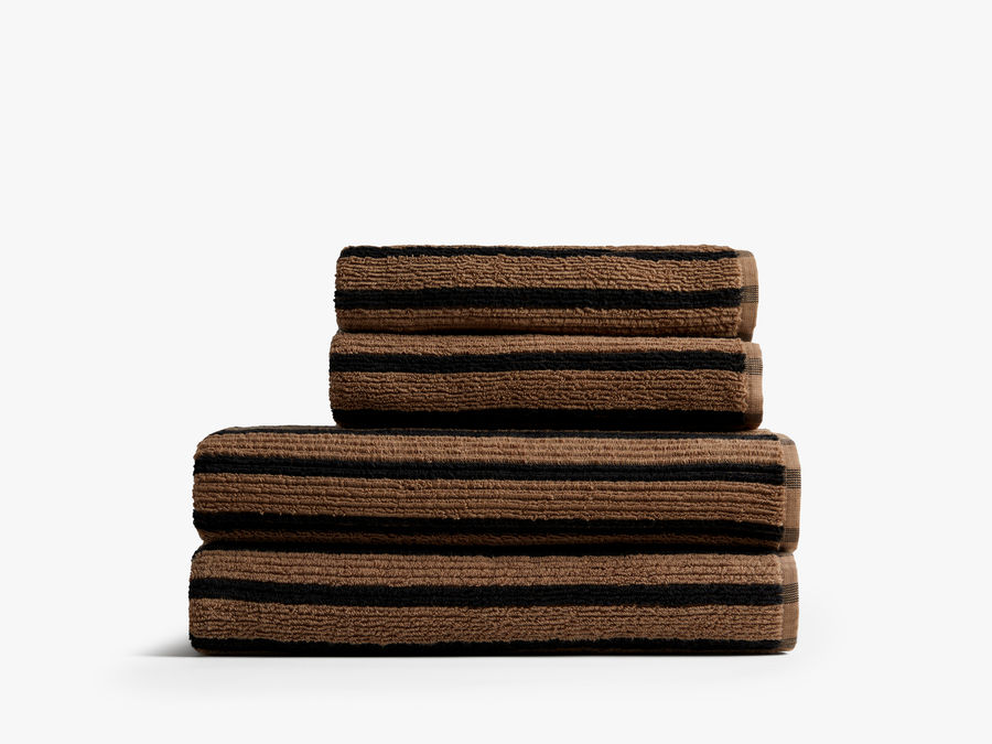 2+2 Organic Resort Stripe Bath Bundle | Parachute added by Desert Varnish