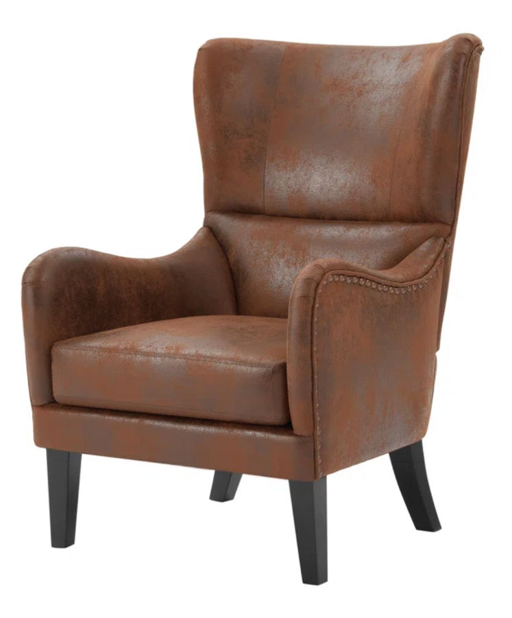 Adetola Upholstered Wingback Chair added by Melissa Langley
