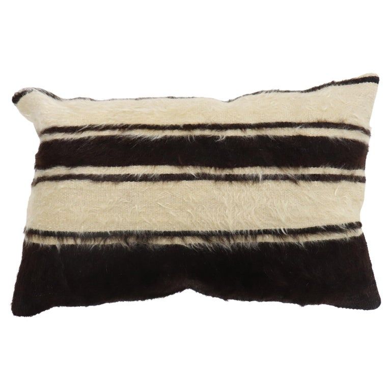 Black Turkish Mohair Rug Pillow added by Hayley Andreesen