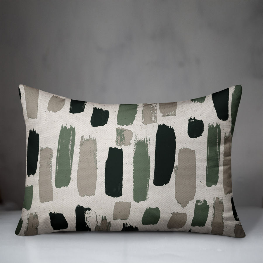 Designs Direct Creative Group  Paint Strokes Outdoor Rectangular Pillow Cover & Insert & Reviews | Wayfair added by sallie tyler