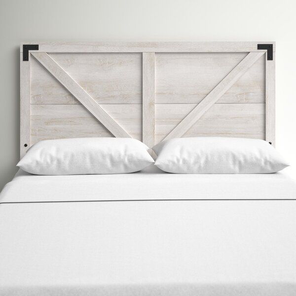Carnforth Panel Wood Panel Headboard added by Rescued Room Design